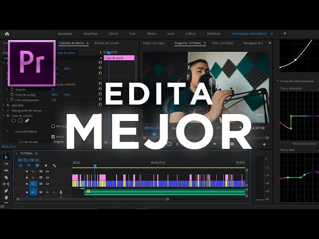 MEJORA tu ESPACIO DE TRABAJO en PREMIERE PRO