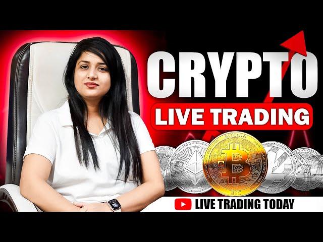 10 DEC Crypto live trading , bitcoin live trading #deltaexchange #btc #cryptolivetrading #trading