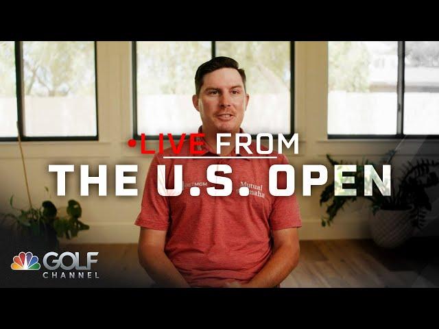 Once an 'imposter,' Joel Dahmen finally finds contentment | Live From the U.S. Open | Golf Channel