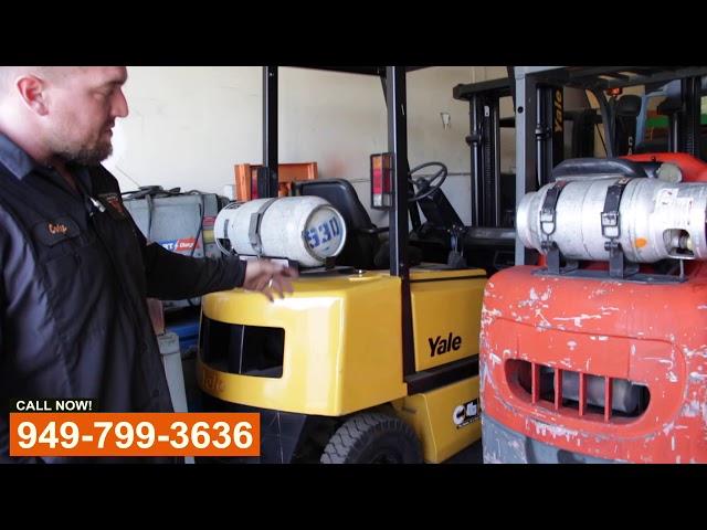 Forklift Service Shop In Orange County California