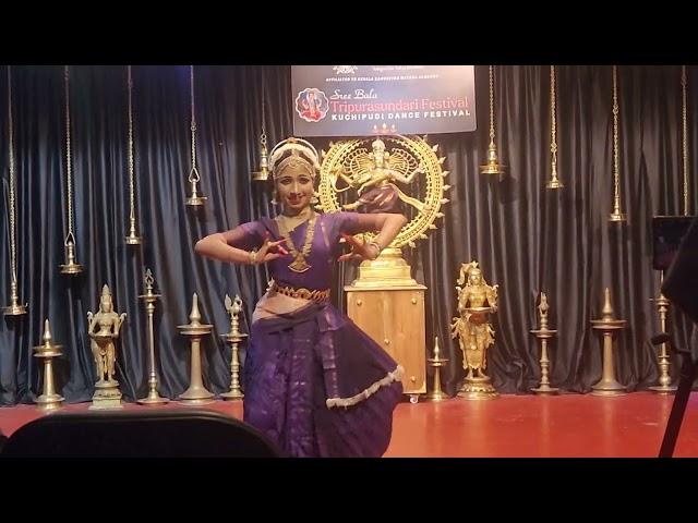 Kerala Kuchipudi Dance Festival | Sandra Jain Super Dance Performance Live 2k24