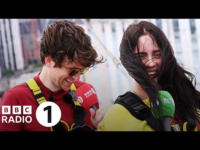 "This feels like a punishment!" Billie and Greg Climb The O2