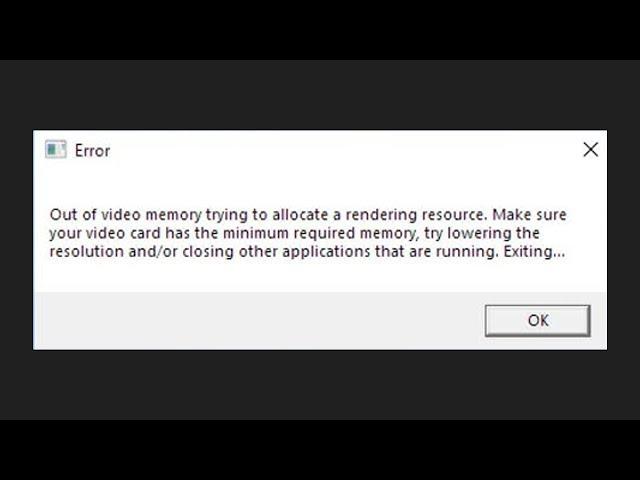 Solve Arena Breakout: Infinite “Hi there, your Graphics card doesn't have enough video RAM” Error