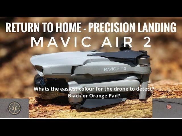 DJI MAVIC AIR 2 PRECISION LANDING BLACK OR ORANGE LANDING PAD?  DO IT MATTER WHAT YOU USE?