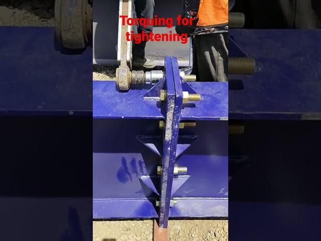 PEB building Torque wrench  Bolt tightening Rafter | #peb building. #warehouse #structural building