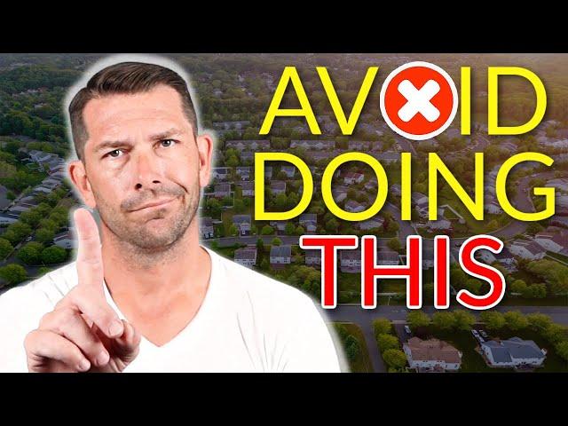 5 Mistakes to AVOID when Buying A House