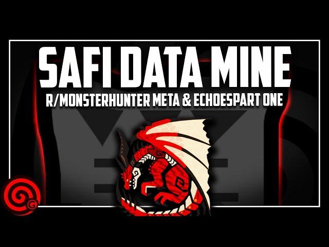 Safi'Jiiva Data Mine & Info Dump | MHW Iceborne