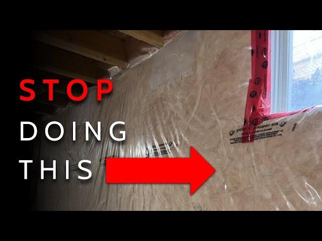 The Ugly Truth About Basement Vapor Barriers