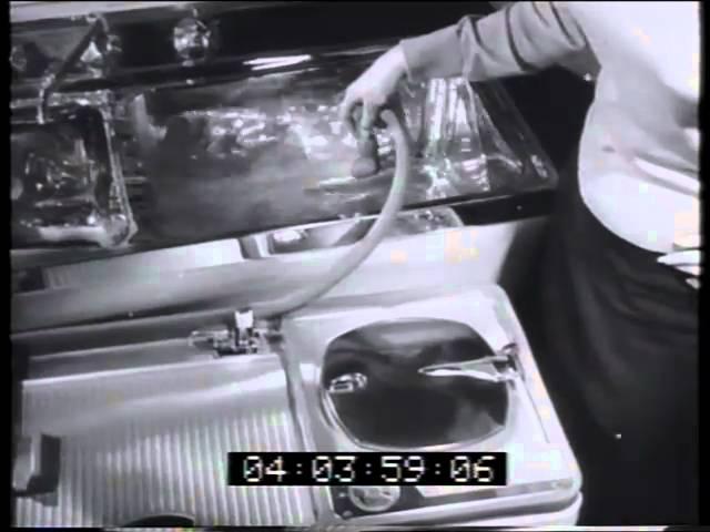 Hoovermatic twin tub 1961 TV commercial