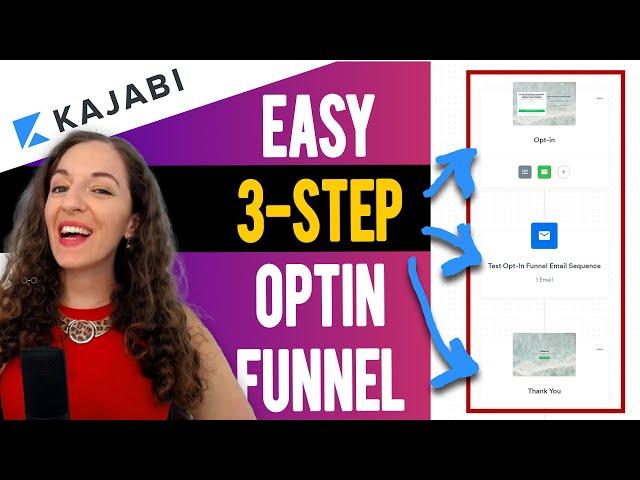 How to Create an Opt In Funnel in Kajabi | Step by Step Tutorial