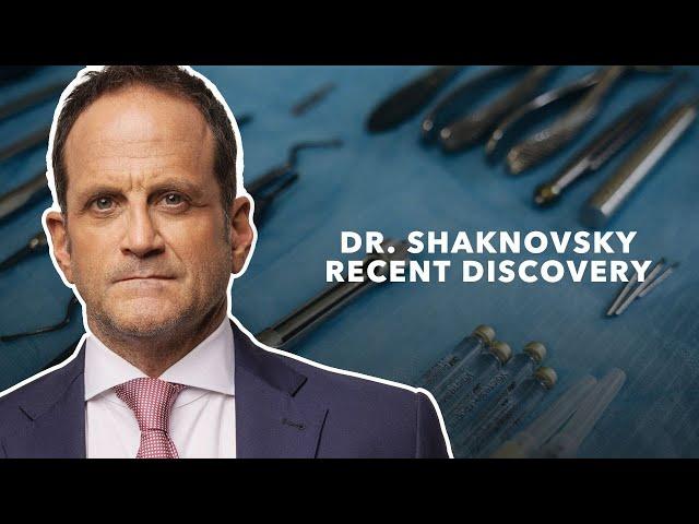 Dr. Shaknovsky Recent Discovery