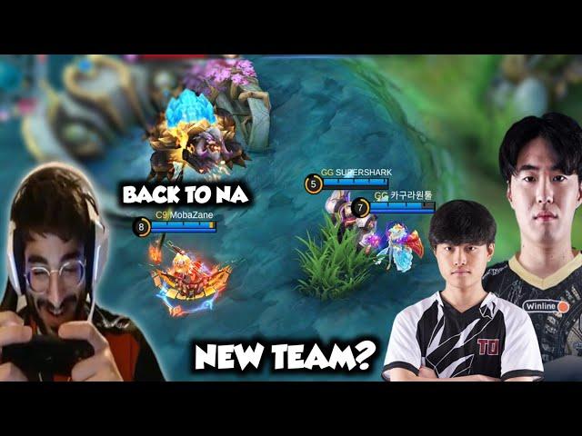 MOBAZANE IS BACK TO NA AND HIS PLAYING WITH GG HOON & SHARK. . .