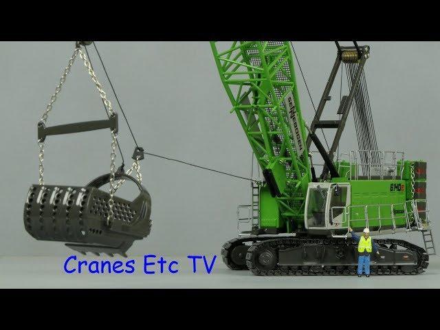 Ros Sennebogen 6140e Dragline by Cranes Etc TV