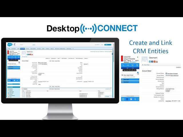 Geomant Desktop Connect for CRM in a Minute