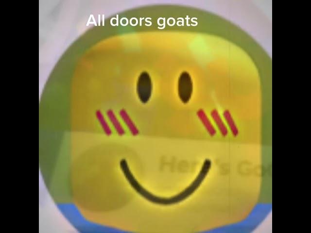 All doors goats @TheStrongTrain @noobsapiens @LSPLASH ​@KreekCraft @Rush_isfast