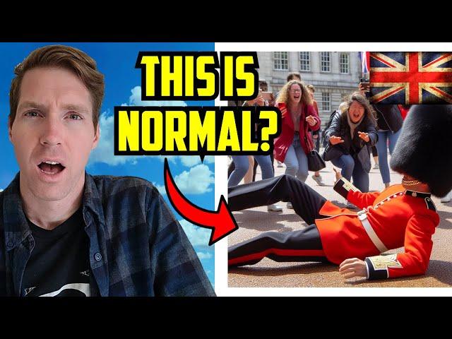 Californian Reacts | British Military Guards Must Follow Proper Fainting Protocol