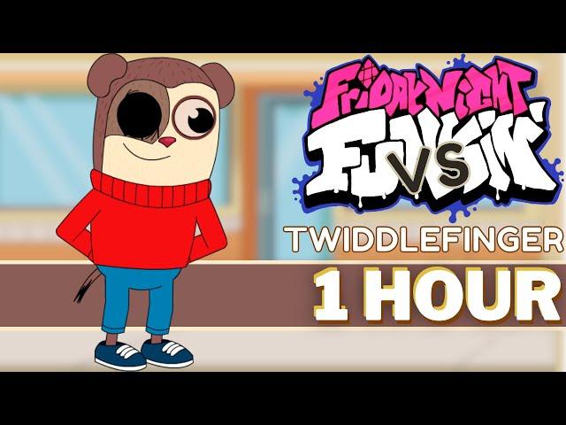 TWIDDLE FINGER - FNF 1 HOUR SONG Perfect Loop (Gegagedigedagedago Nugget I FNF Mods)