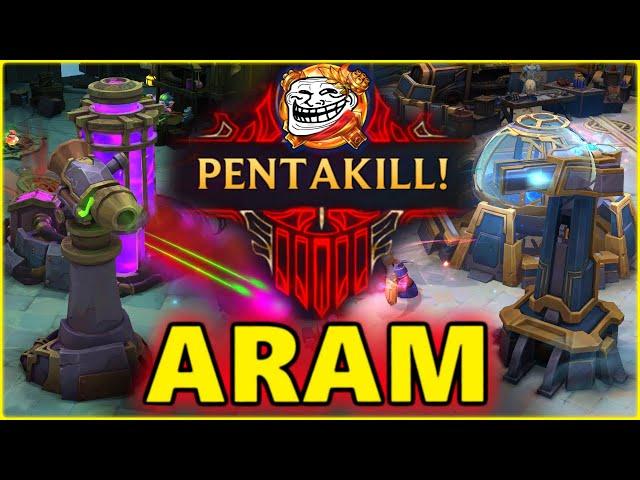 ARAM Pentakill 20 Minutes LOL FUN Montage 2024 #334