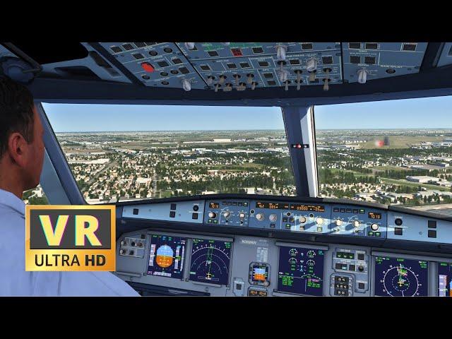 Flying the A320 in Virtual Reality! - Aerofly FS4