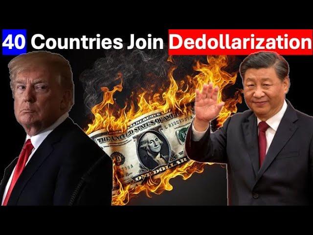 China Start a New Dedollarization with 40 Countries: Can US dollar Survive the Move?