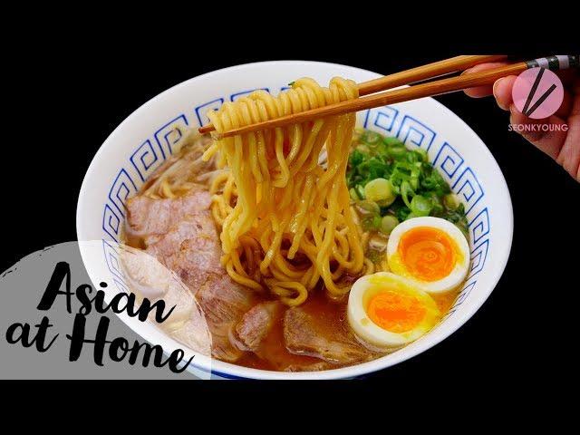 The BEST Ramen Recipe! Traditional Shoyu Ramen