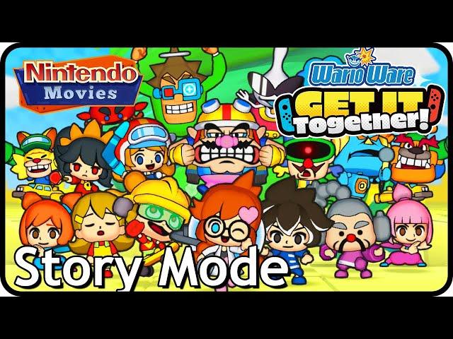 Wario Ware: Get It Together! - Story Mode (2 Players)