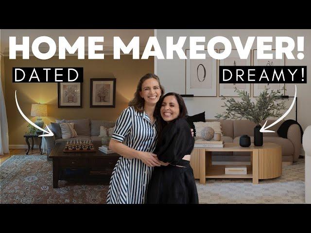 DATED TO DREAMY! BUDGET FRIENDLY LIVING ROOM MAKEOVER!