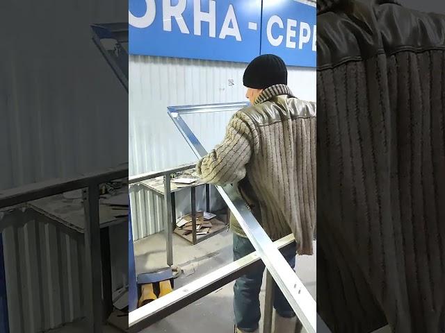 Алюминиевые двери | Окна-Сервис