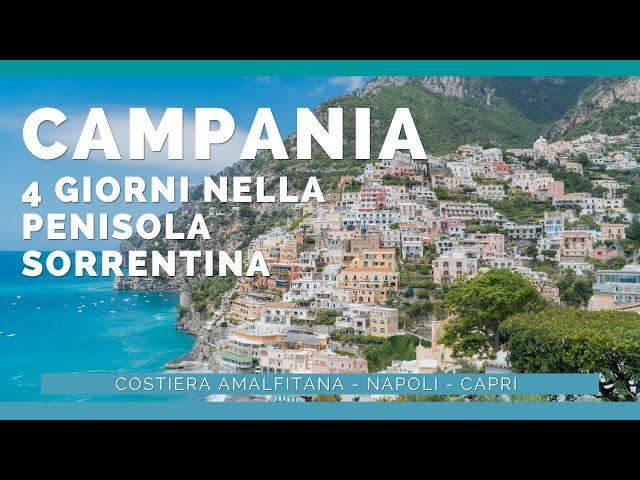 4 giorni nella Penisola Sorrentina tra Costiera Amalfitana, Napoli e Capri