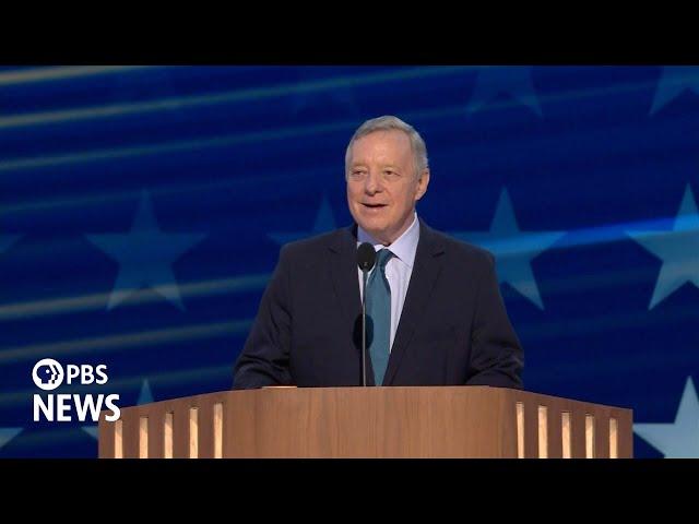 WATCH: Sen. Dick Durbin speaks at 2024 Democratic National Convention | 2024 DNC Night 1