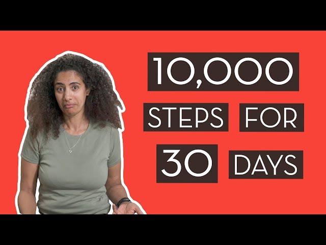 10,000 Steps For 30 Days – Our Weight Loss Results!