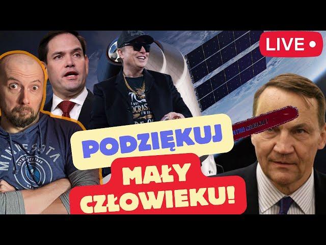 Sikorski i awantura z Muskiem i Rubio. Co z tego wynika? I Kroniki Live 04.03