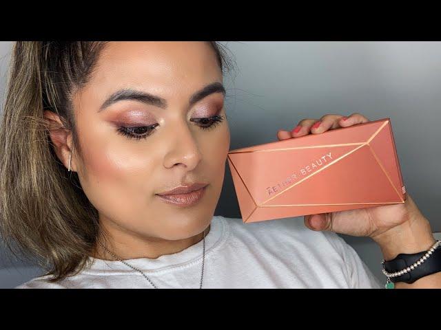 AETHER Beauty Solstice Eyeshadow Palette Look | Nadia Vega