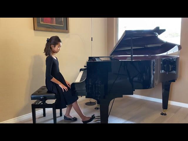 Abby Huang— Sonata in B Flat Major, K309, 3rd mvt by Mozart