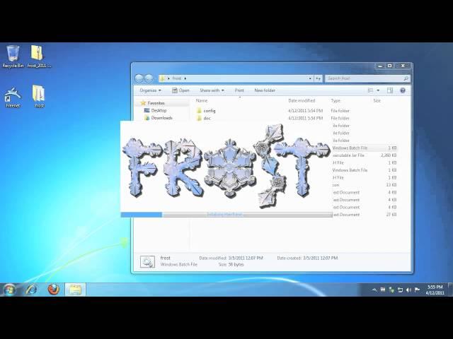 Freenet Setup Frost on Windows 7 and Ubuntu 10.10