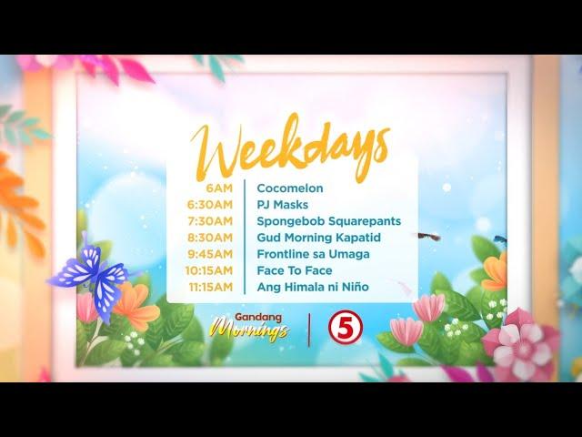 TV5 - Gandang Mornings Promo (September 2024)