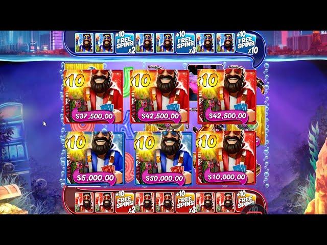 BIG BASS VEGAS DOUBLE DOWN DELUXE BRAND NEW BASS EPIC GAMEPLAY 10X MULTIPLIER 150 FREE SPINS