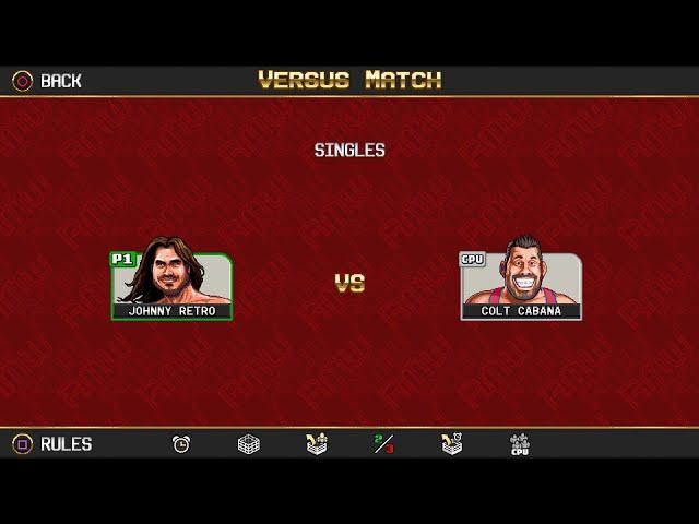 RetroMania Wrestling - Johnny Retro vs. Colt Cabana