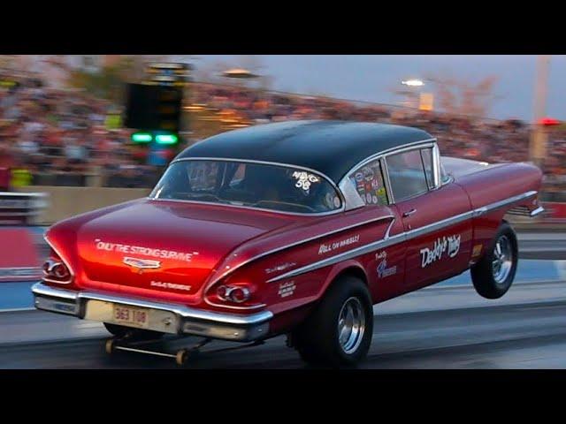 Drag Racing The way it was in the 60's Nostalgia Gassers at Cordova Dragway