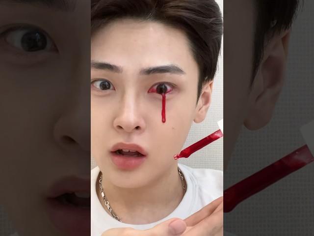 fake eye blood tutorial #part2