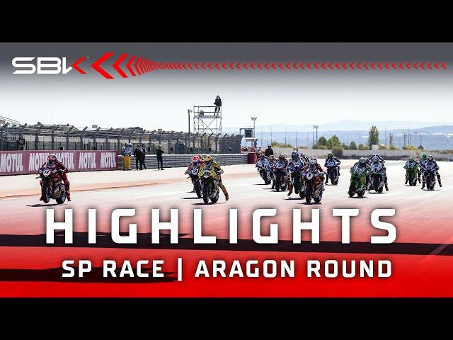 FULL HIGHLIGHTS: Superpole Race at Aragon| 2024 #AragonWorldSBK 