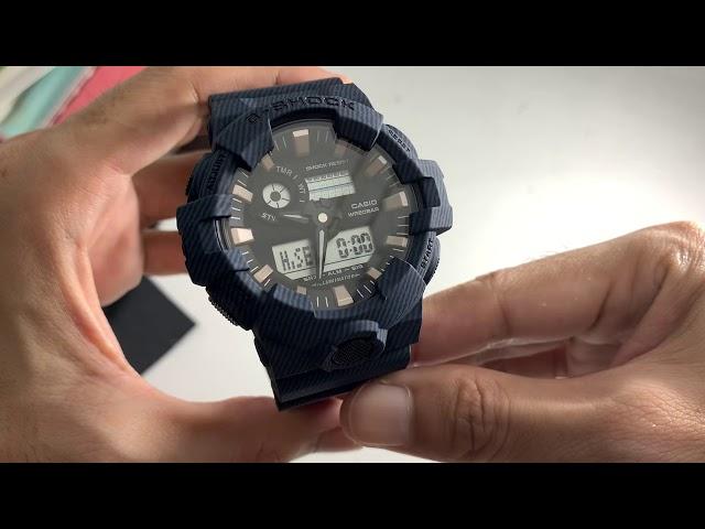 Cara setting jam GShock GA700 ori bm