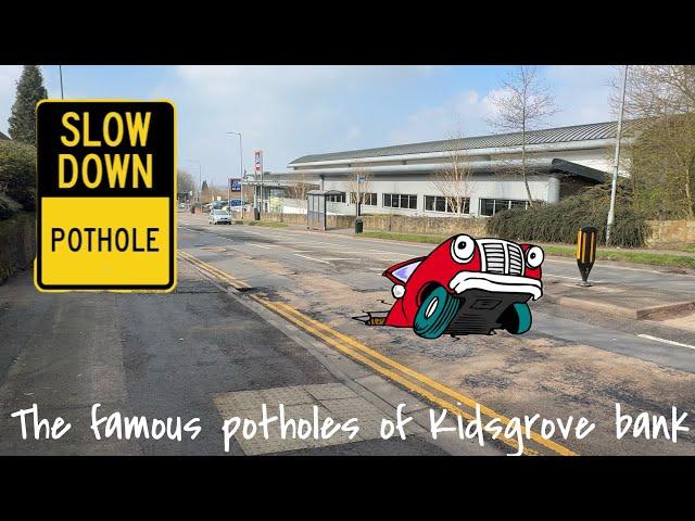 Return of the Pot Holes on Kidsgrove Bank