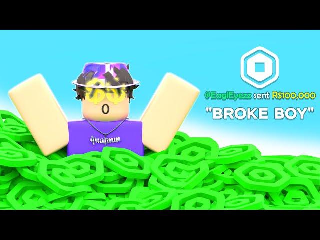 I Helped Hazem Earn Over 100K FREE ROBUX in 1 Hour!