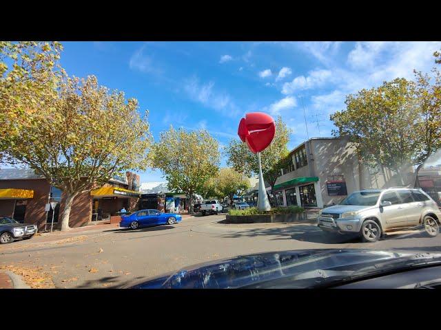 Driving around Hamilton, Victoria | The town where Stephanie's dad (Stephen) was born