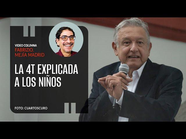 La 4T explicada a los niños. Por Fabrizio Mejía | Video columna