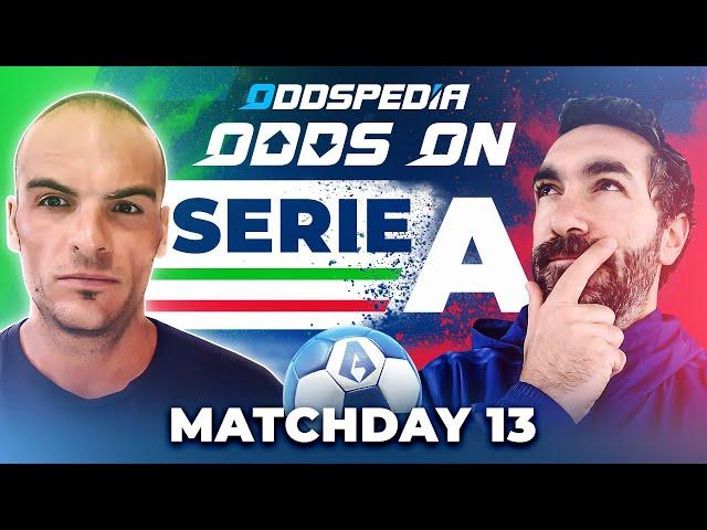 Serie A Predictions 2024/25 Matchday 13 | Best Football Betting Tips Today