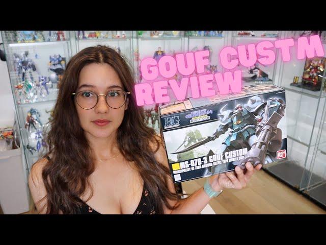 MS-07B-3 Gouf CUSTOM 1/144 HG Review!!