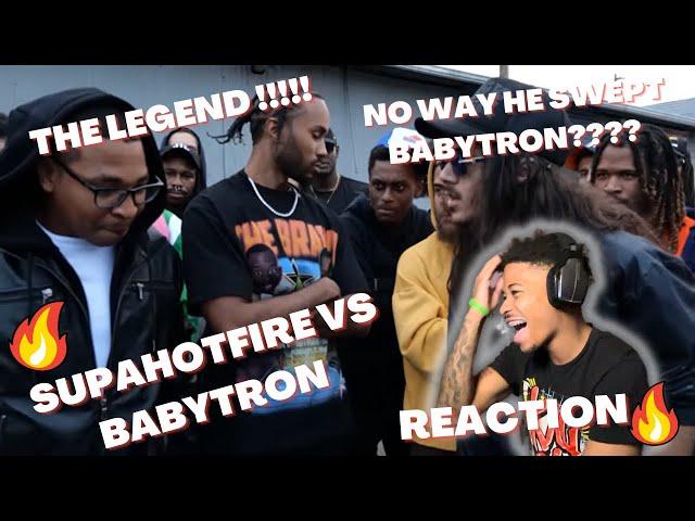 HE 3-0 BABYTRON ?SUPAHOTFIRE VS BABYTRON (REACTION)