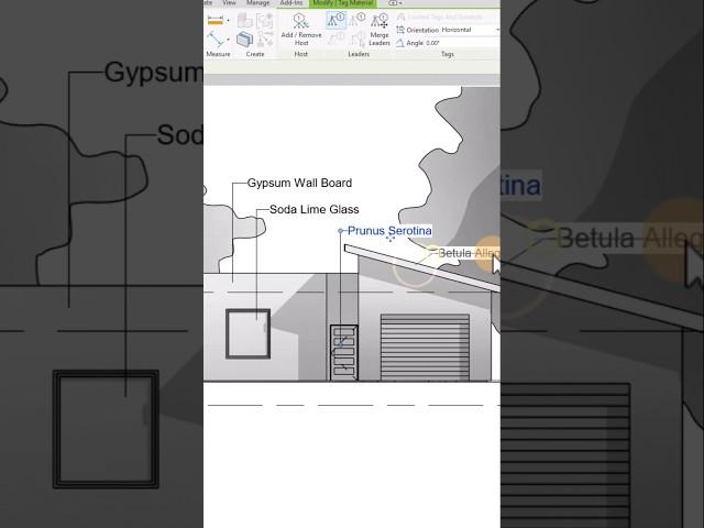 Material Tags in #revit